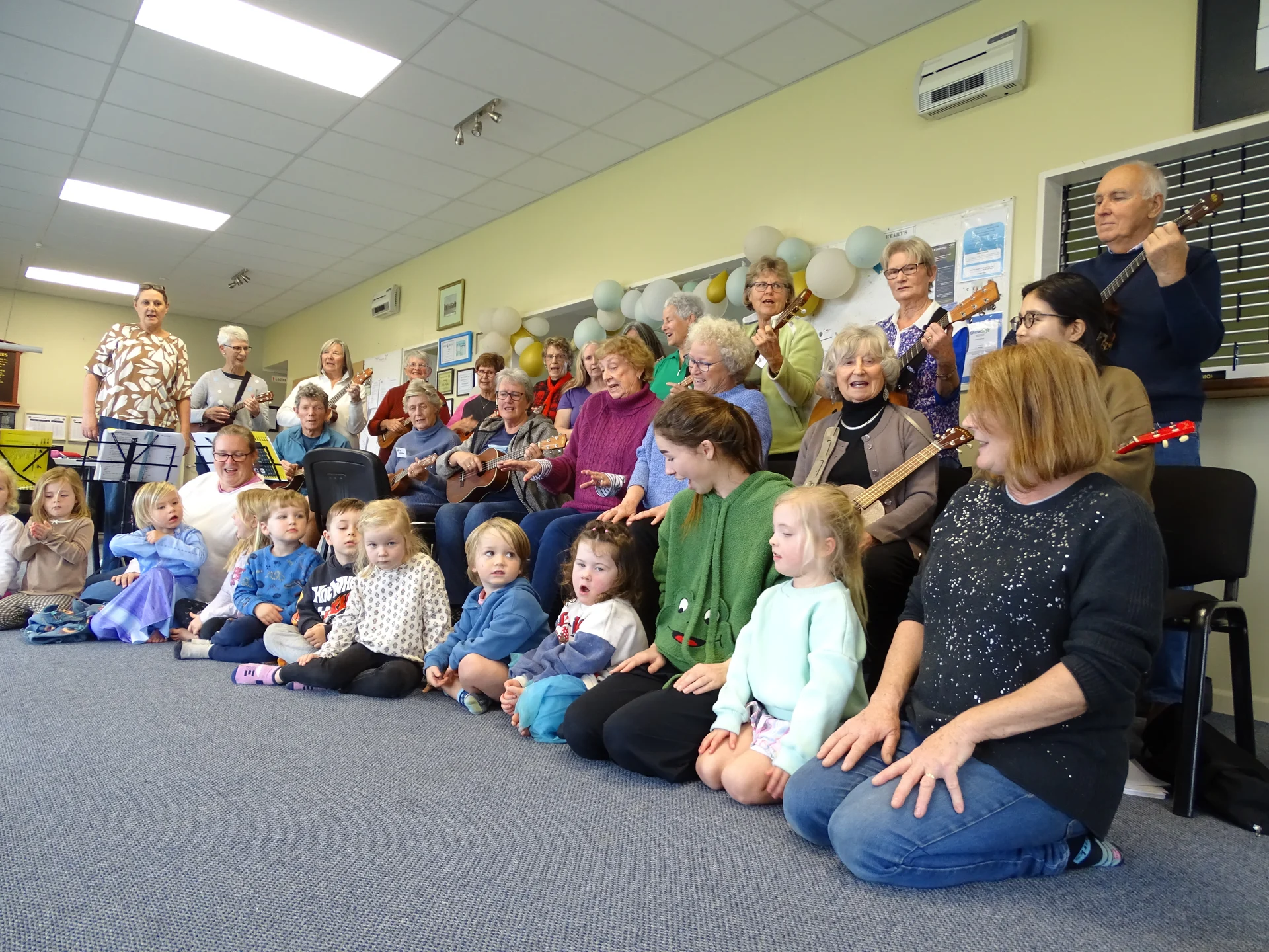Wheels go round with string ensemble