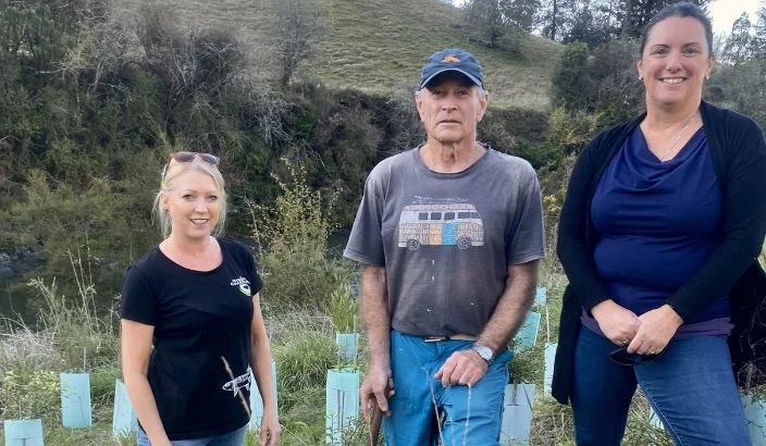 Planting 6,700 trees in Aniseed Valley