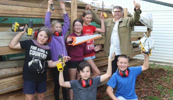 Wakefield Kids nail it with real-life building project