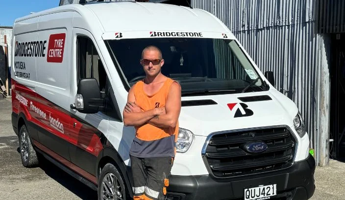 One man, many kilometres, even more tyres