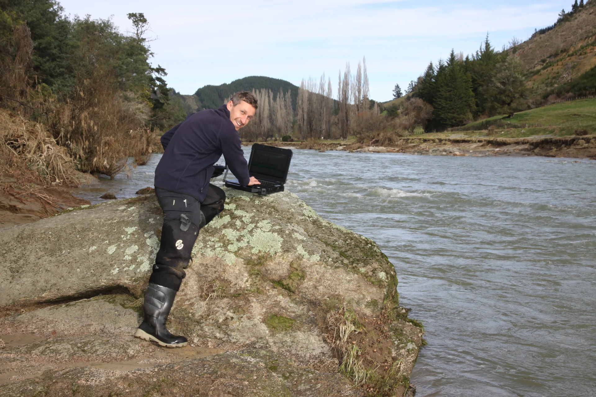 The technology tracking Tasman’s rivers