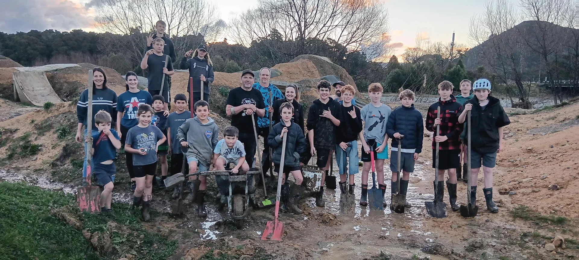 Teen kicks clean-up task into gear