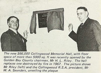 Collingwood fights to ensure it has a hall