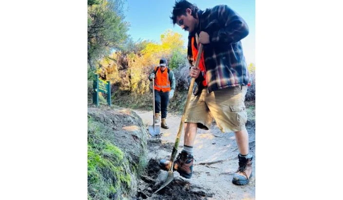 NMIT Trainee Rangers support flood recovery efforts