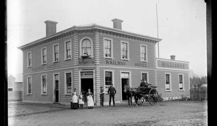 The beginning of Richmond’s Railway Hotel