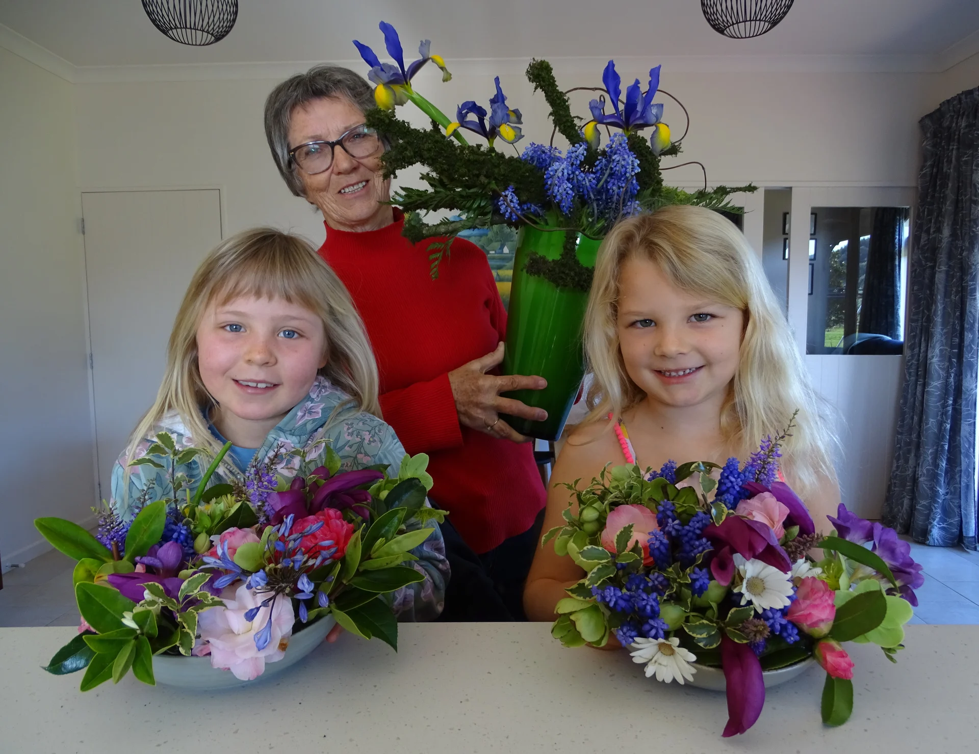 Floral power for Brightwater show