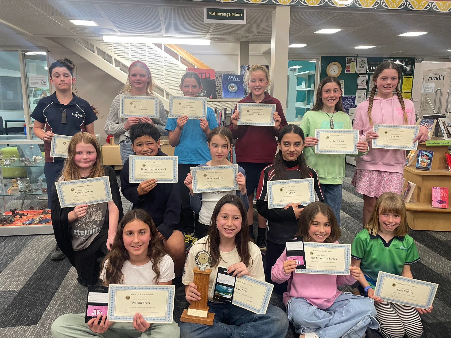 Primary speech contest delivers winner