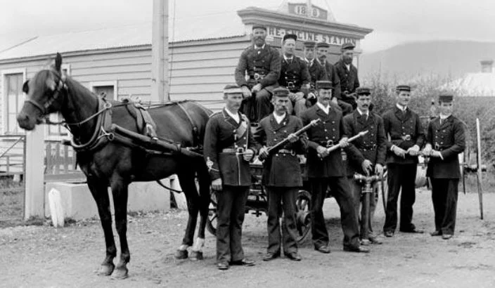 The inauguration of Richmond’s Fire Brigade