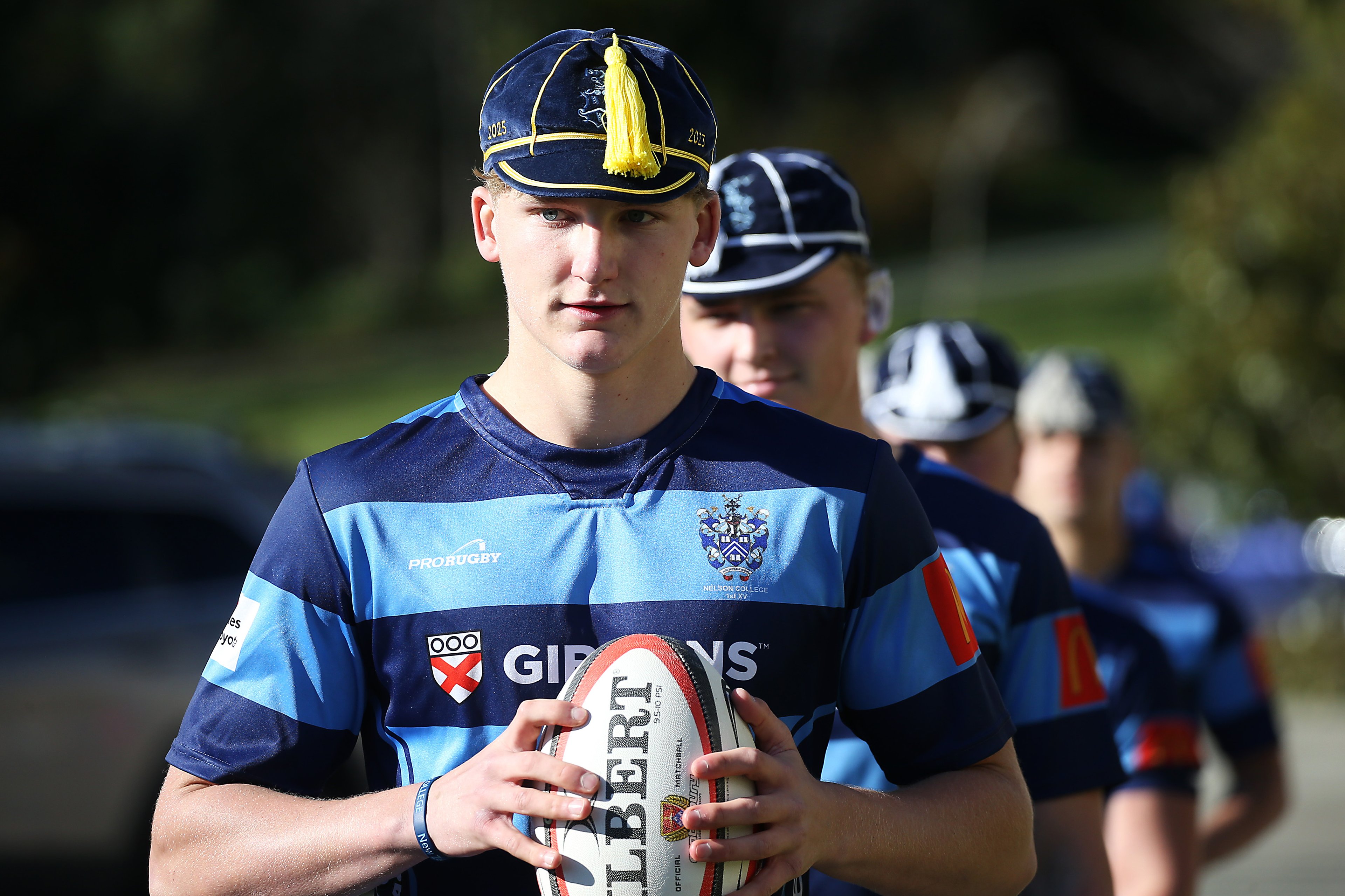 High school rugby star tackles new challenge