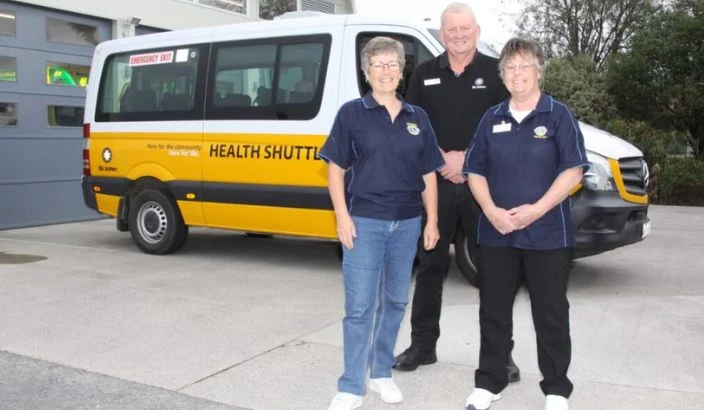Health shuttle fuelled by community generosity