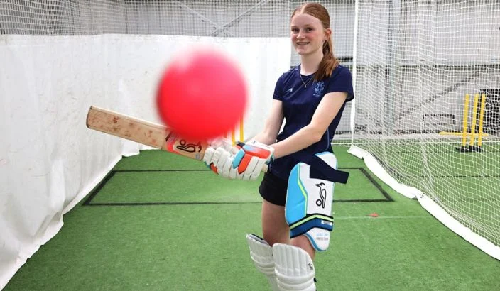 Hit that cricket ball to females