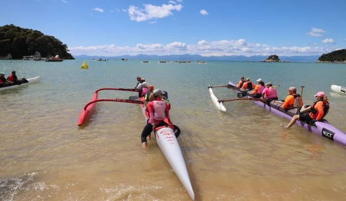 Paddlers battle it out for Waka Ama honours