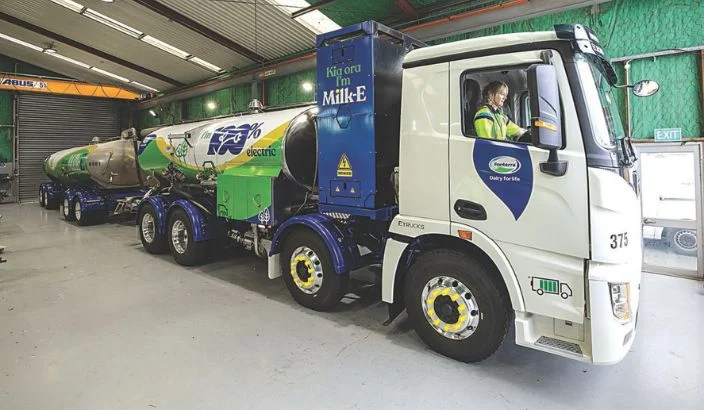 Electric trucks could boost South Island farming by powering the grid