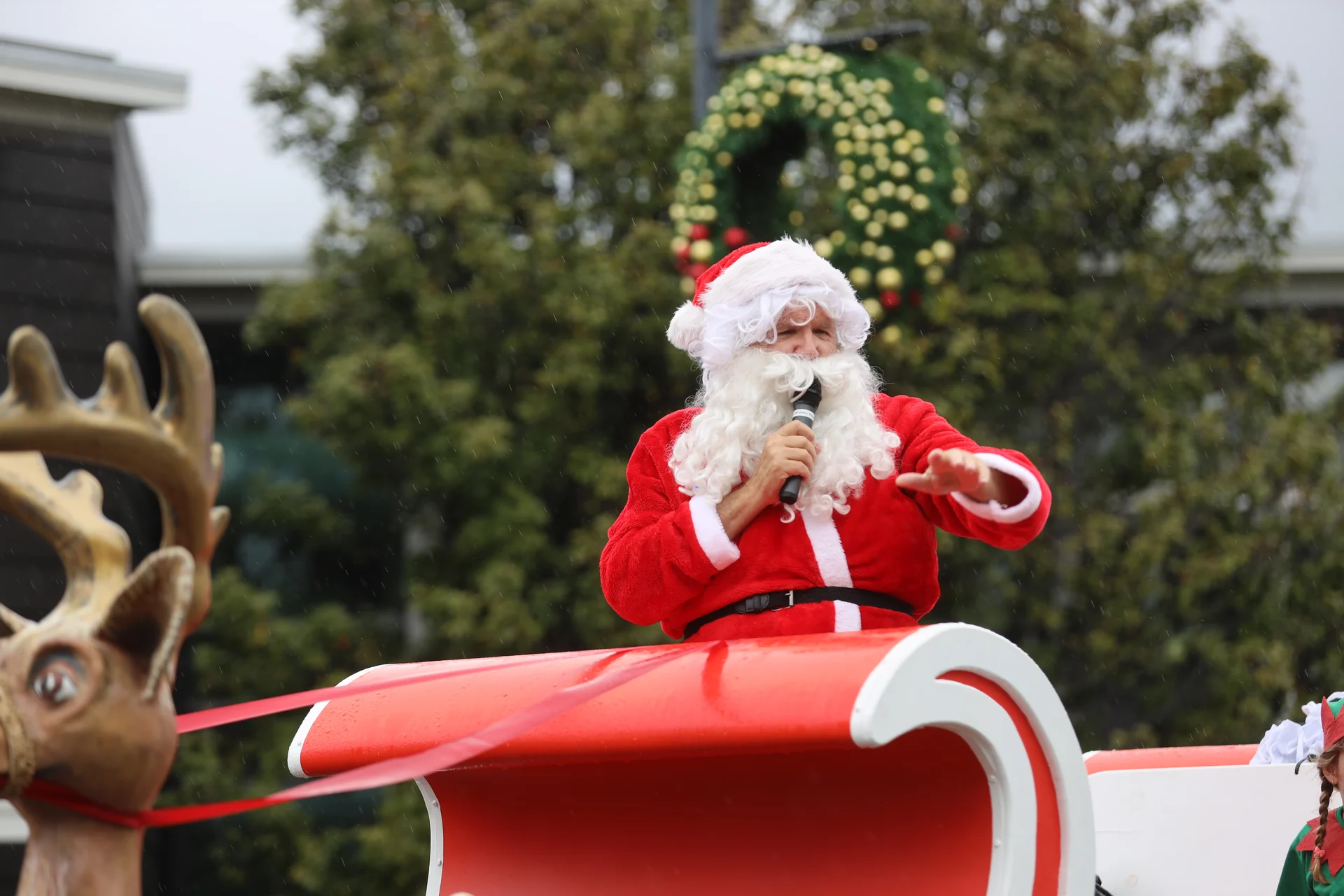 Raining Christmas cheer