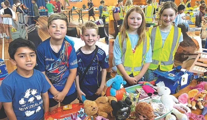 Diabetes awareness at toy sale