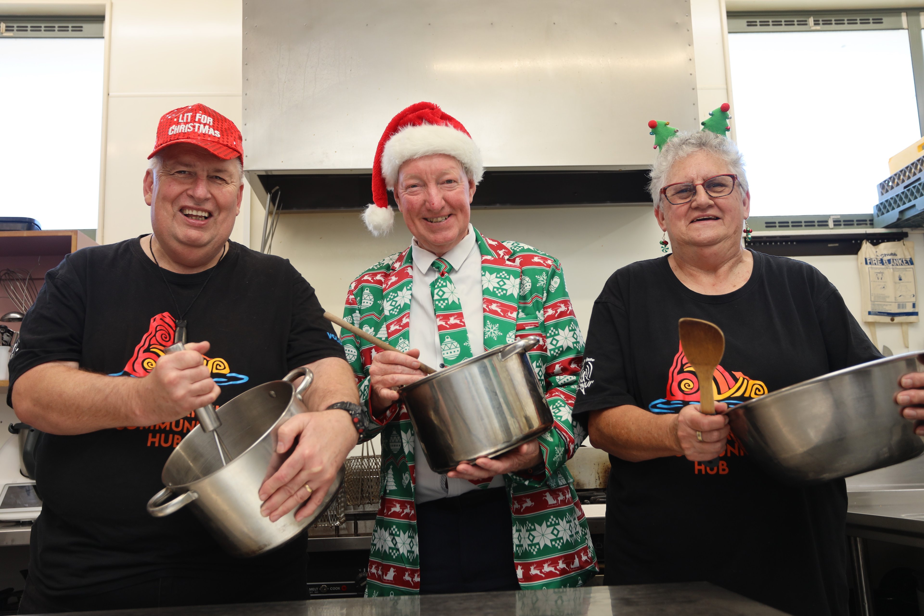 Cooking up a Christmas storm