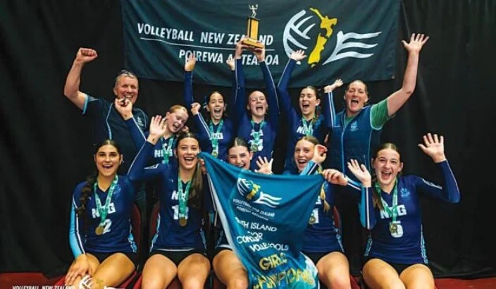 Long road trip pays off for NCG volleyballers