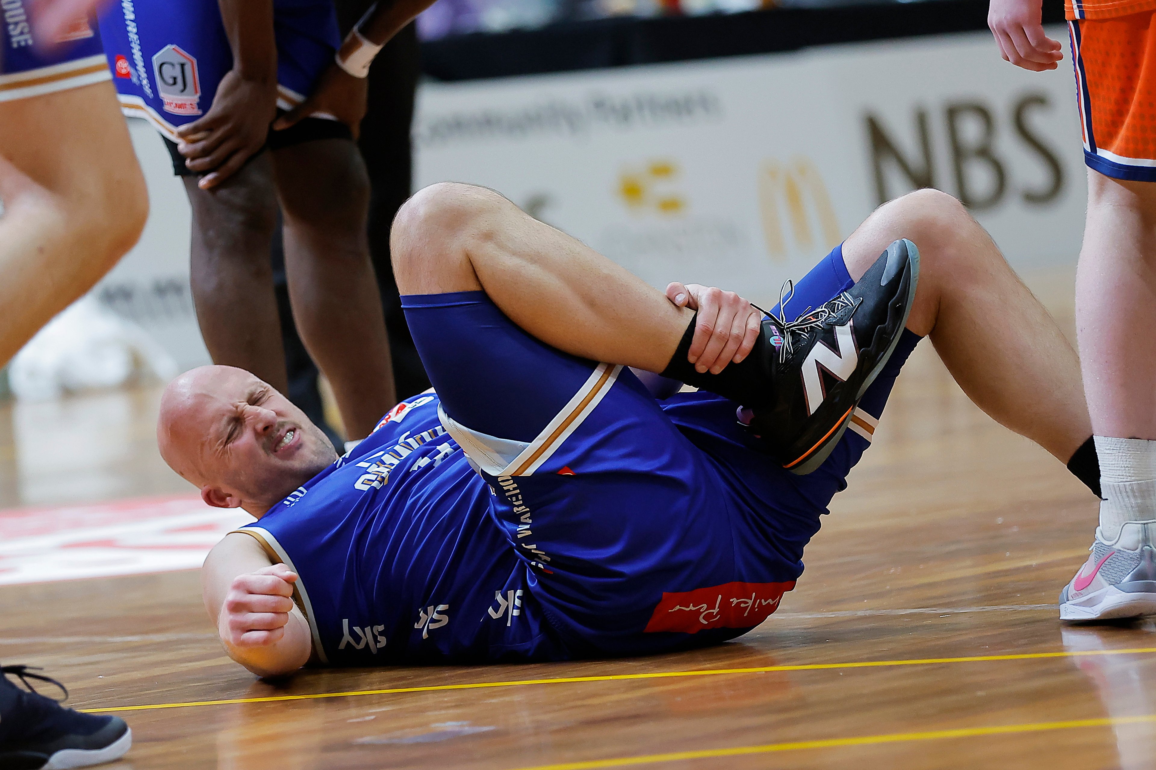 Giants captain bounces back into action