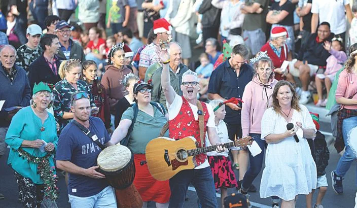 Community spirit shines at Christmas parade