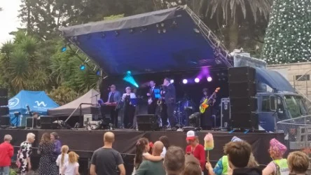 Ringing in the new year in Nelson city