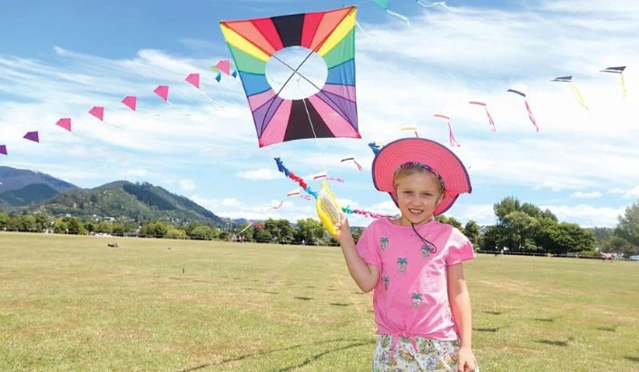 Colourful in fickle winds