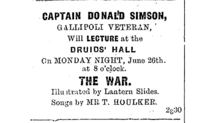 Simson raises funds for the new Nelson RSA