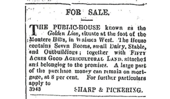 History of Waimea’s lost hotels: Golden Lion, Elephant and Castle and Wheatsheaf Inn