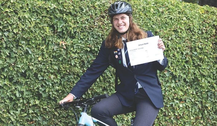 Nelson student wins scholarship for his technology