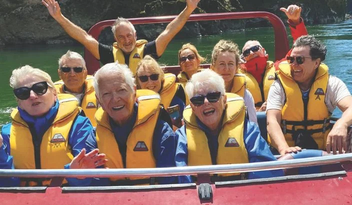 Jet boat ride marks Terry and Alison Kelso’s 64th wedding anniversary