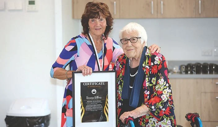 Motueka Netball Centre honours Ronnie Wilkins for 66 years of service