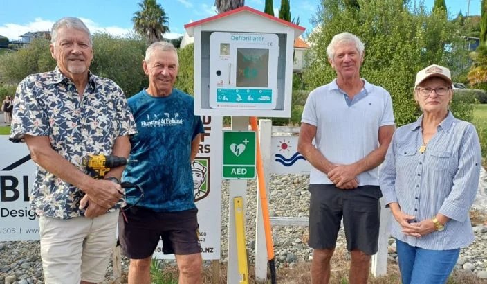 Kaiteriteri expands community AED network
