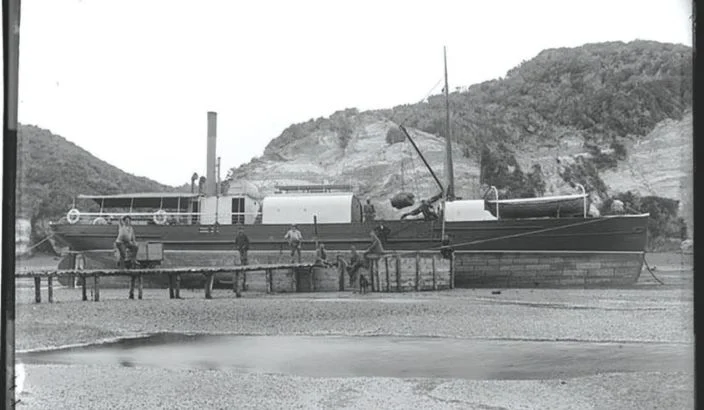 History of the Lady Barkley steamer and her service to Nelson and Golden Bay
