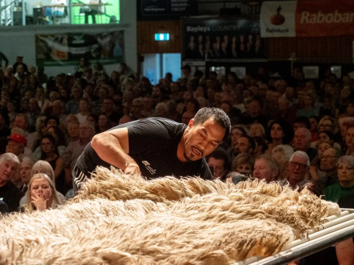 From homelessness to World Woolhandling Champion