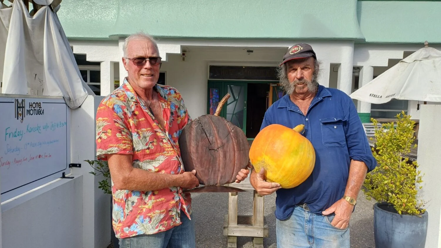 Motueka giant pumpkin competition