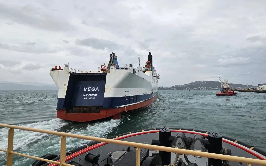 Former Interislander ferry expected to dock in Port Nelson after months at anchor
