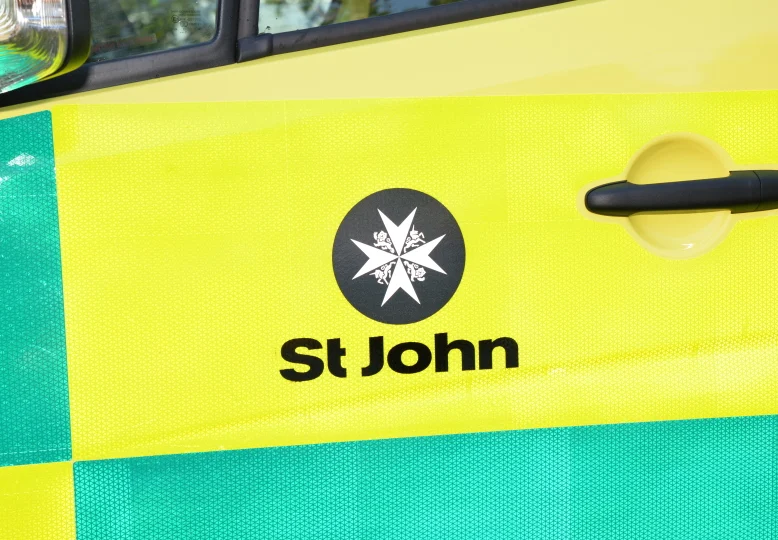 Motorcyclist injured in truck collision