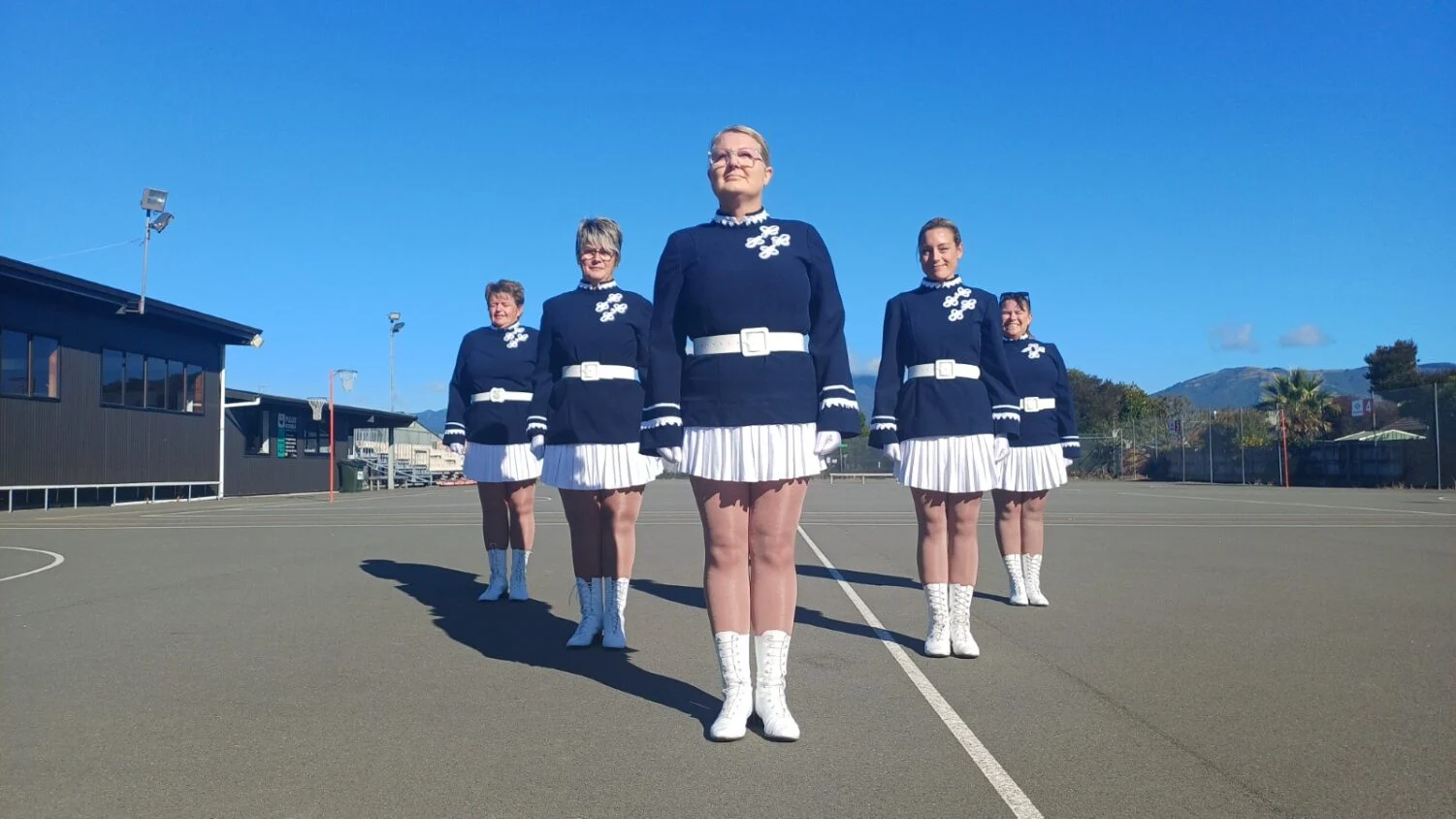 Motueka women compete at marching nationals