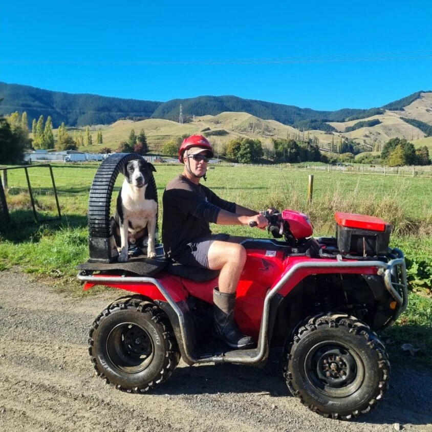 Quad bike safety devices for farmers