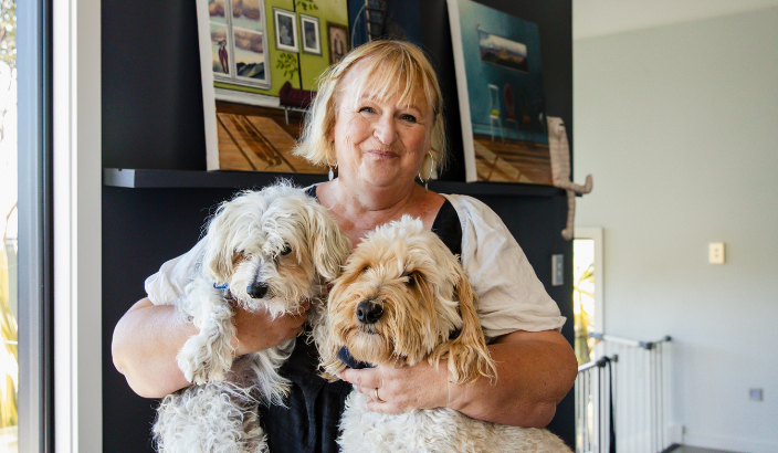 At Home with Claire Bywater