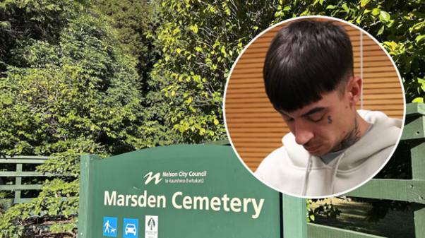 Anthony Archbold gets home detention for drunken rampage at Nelson cemetery