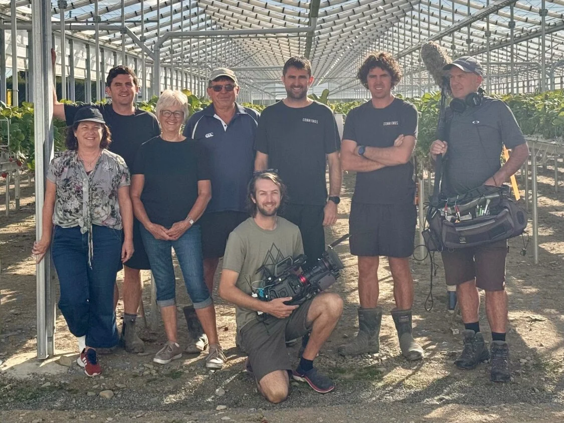 Tasman Conning family on Country Calendar