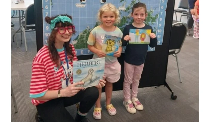 Herbert the Brave Sea Dog Nelson event