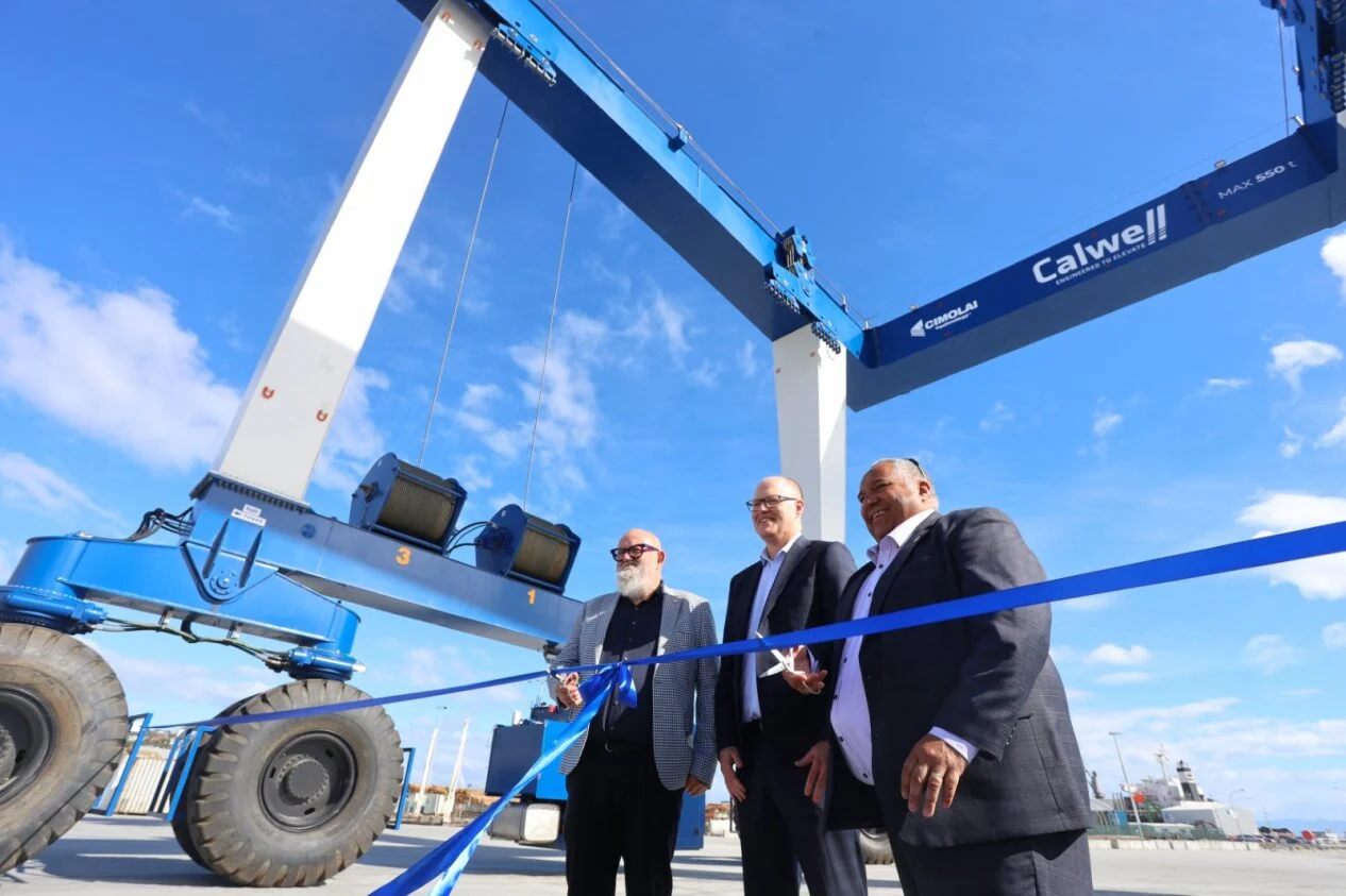Calwell marine facility opens at Port Nelson
