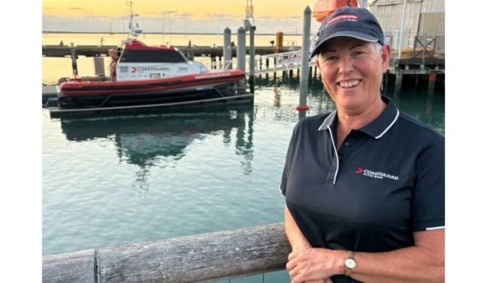 Annette makes history at Coastguard Nelson