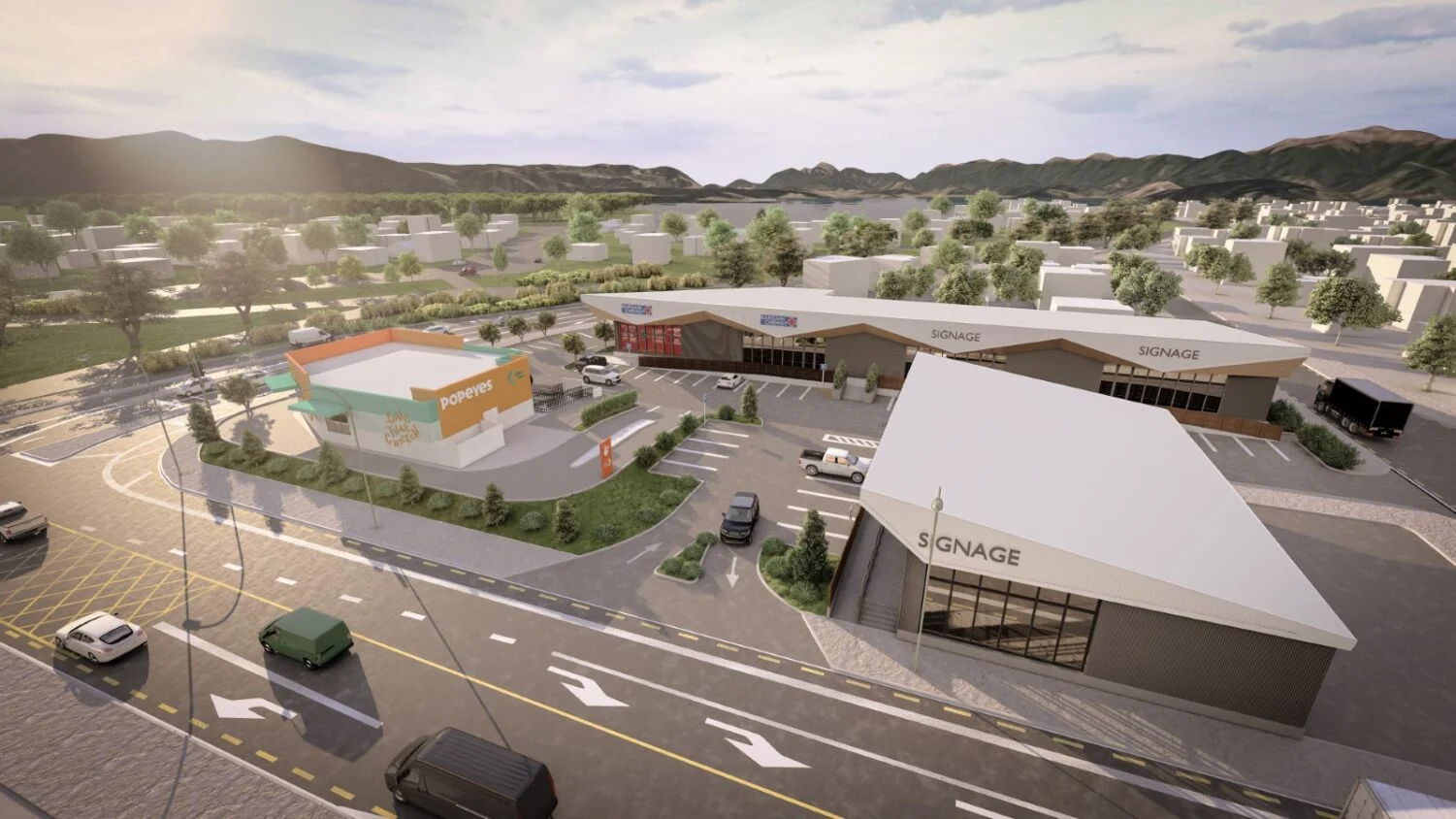 Food and retail hub open by Christmas