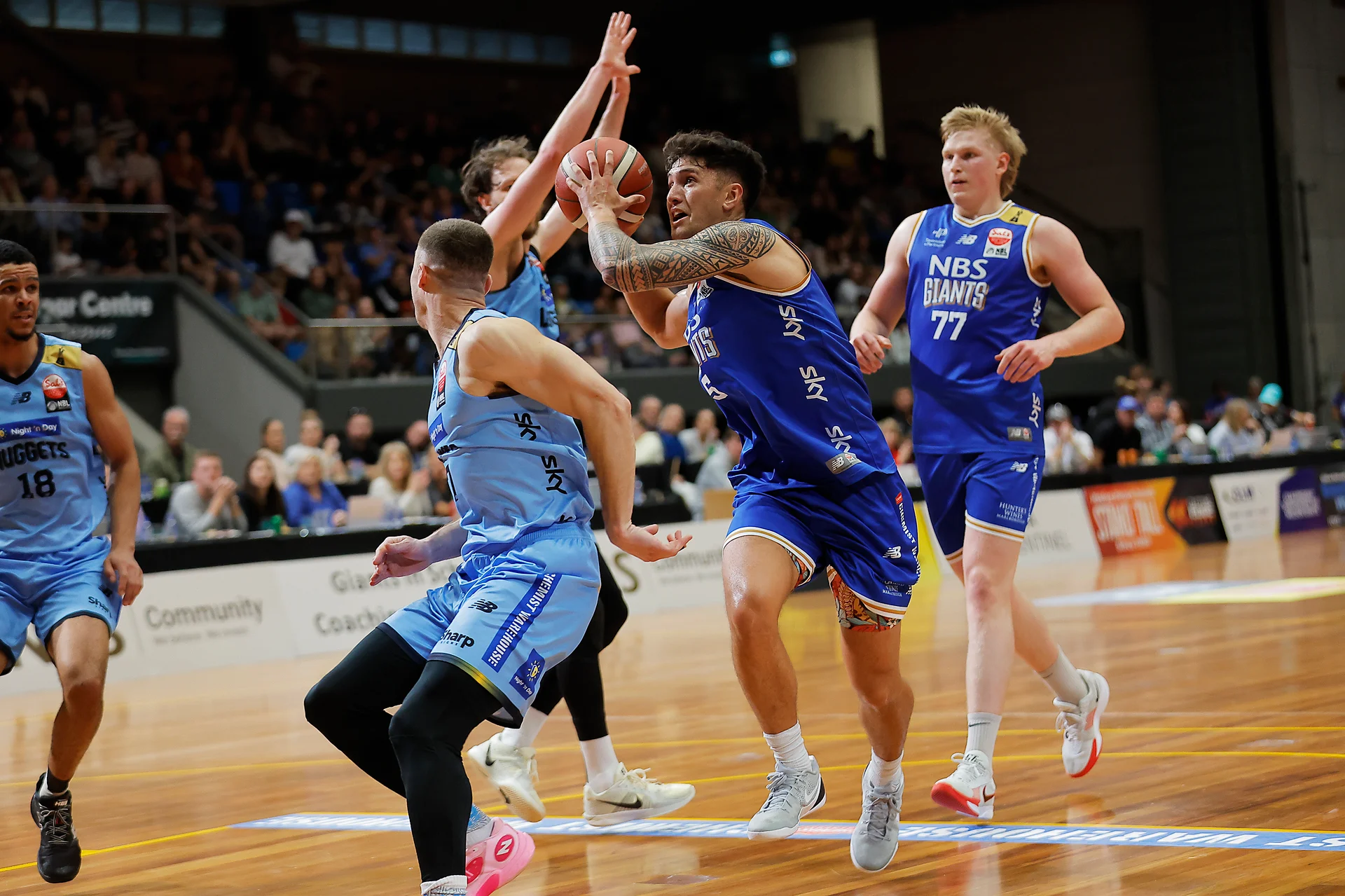 Shooting woes sink Giants at Trafalgar Centre