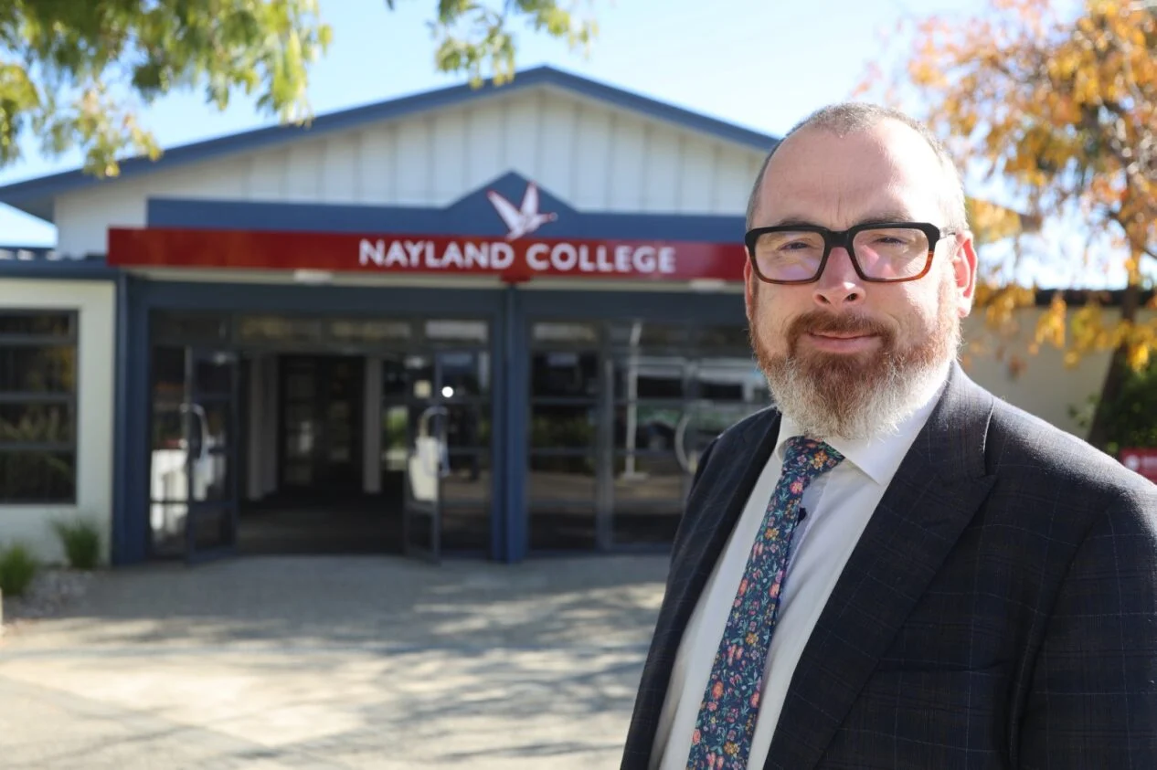 Kenny Diamond takes the helm at Nayland College