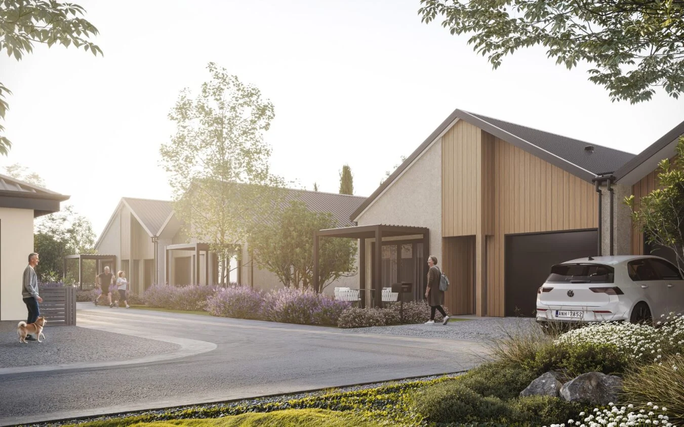 New Oakwoods villas underway