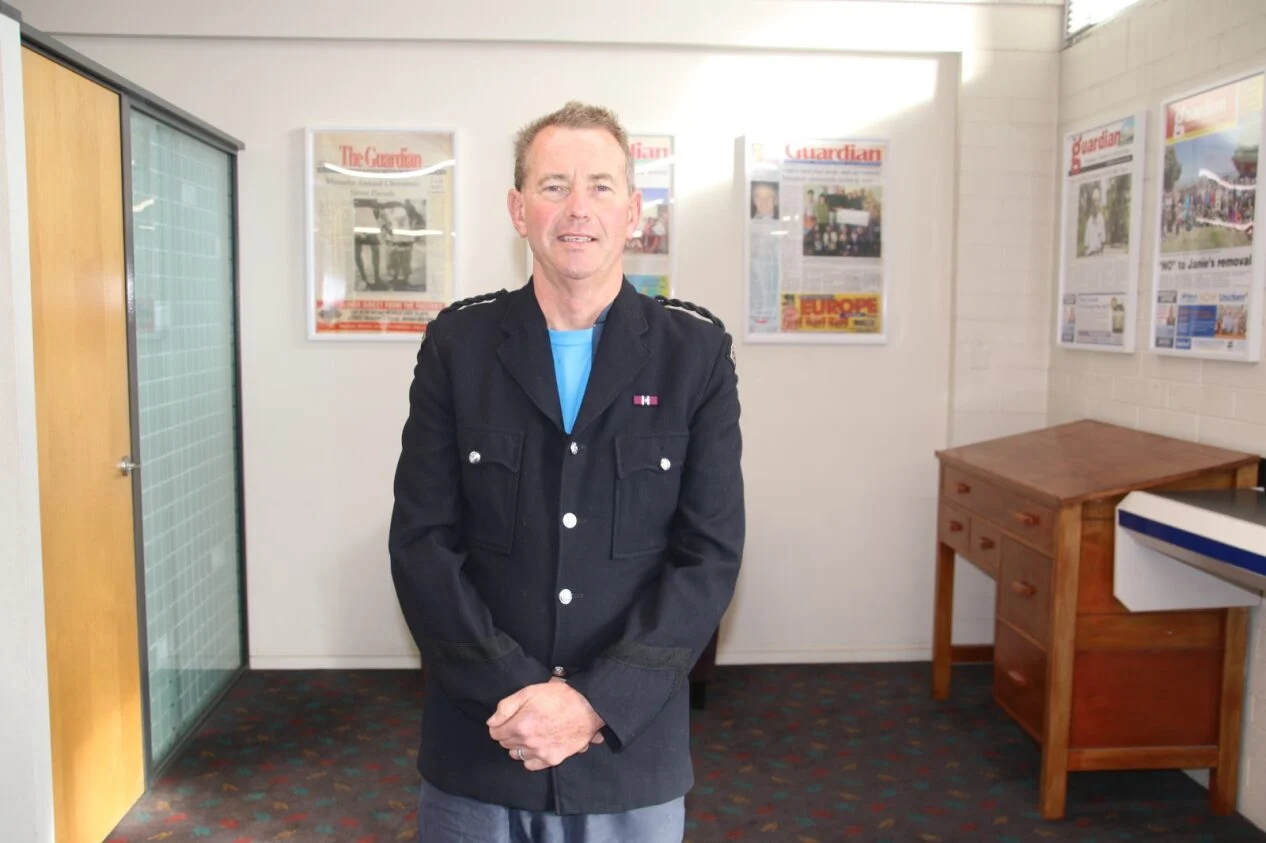 What’s the story with… this old police jacket?
