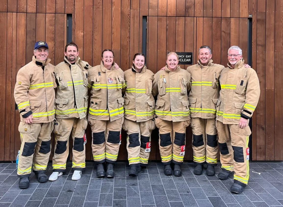 Firefighters step up